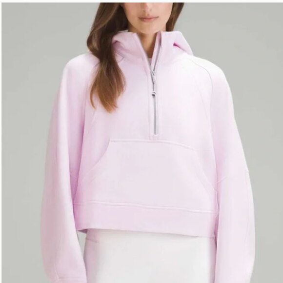 Lululemon Scuba Oversized Full-Zip Hoodie Meadowsweet Pink - Picture 6 of 17
